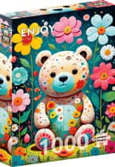 ENJOY Puzzle Flower medvedek 1000 kosov