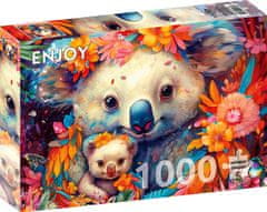 ENJOY Puzzle Crkljanje s koalo 1000 kosov