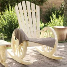 Greatstore Vrtni gugalni stoli Adirondack 2 kosa trden les jelke