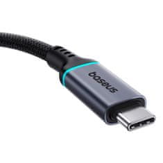 BASEUS Kabelski podaljšek USB-C High Definition Series 10Gb/s 1m črn