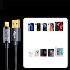 Joyroom Kabel USB - Lightning za polnjenje in prenos podatkov za iPhone 2,4A 20W 1,2 m modri