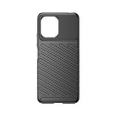 HURTEL Oklepni prilagodljiv ovitek za Xiaomi Redmi 12 Thunder Case black