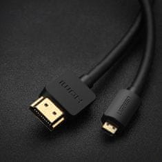 Noah Audio Video microHDMI - kabel HDMI 2.0 2 m črn