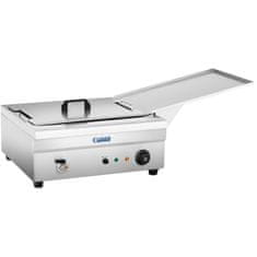 Royal Catering Friteza za ribje krofe s polico za kapljanje 3200W 230V 14L