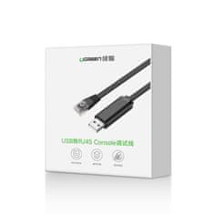 Noah Konzolni kabel USB adapter - RJ45 ethernetni kabel z zvitim parom 1,5 m črn