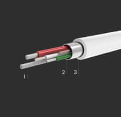 Ugreen Tiskalniški kabel USB-C - USB-B 480Mb/s 1m bela