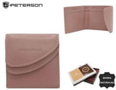 Peterson Majhna, usnjena ženska denarnica na zaponko