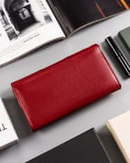 Peterson Večbarvna ženska usnjena denarnica na zaponko