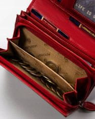 Peterson Velika, usnjena ženska denarnica na zaponko