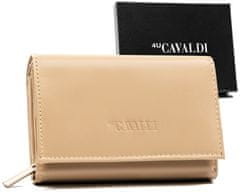 4U Cavaldi Velika, usnjena ženska denarnica na zaponko