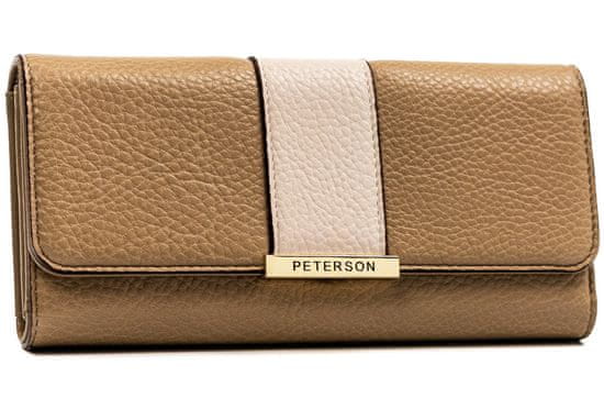 Peterson Velika ležeča ženska denarnica iz ekološkega usnja