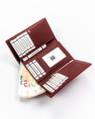 Rovicky Prostorna ženska denarnica iz naravnega in ekološkega usnja