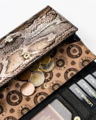 Peterson Lakasta ženska denarnica z vzorcem kačje kože