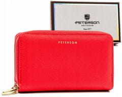 Peterson Elegantna ženska denarnica iz ekološkega usnja