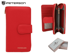 Peterson Velika, vertikalna ženska denarnica iz ekološkega usnja