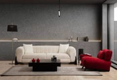 Atelier Del Sofa Krilni stol, Mokka Red - Wing