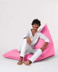 Atelier Del Sofa Vrtna vreča Bean Bag, piramida Big Bed Pouf - roza
