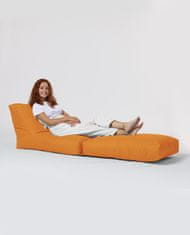 Atelier Del Sofa Garden Bean Bag, Siesta Sofa Bed Pouf - oranžna