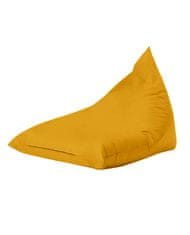 Atelier Del Sofa Vrtna vreča Bean Bag, piramida Big Bed Pouf - rumena