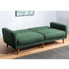 Atelier Del Sofa Raztegljiv kavč s tremi sedeži, Aqua - Green