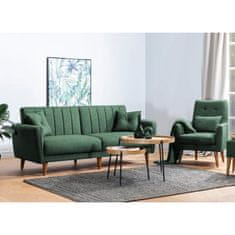 Atelier Del Sofa Garnitura raztegljivega kavča in postelje, Aqua-TKM07-1070