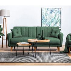 Atelier Del Sofa Garnitura raztegljivega kavča in postelje, Aqua-TKM07-1070