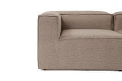 Atelier Del Sofa Kotna sedežna garnitura, Fora - rjava