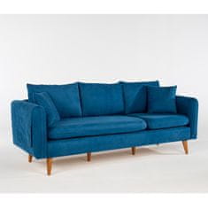 Atelier Del Sofa Zofa s 3 sedeži, Sofia - temno modra