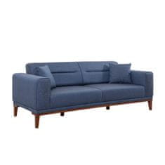 Atelier Del Sofa Garnitura raztegljivega kavča in postelje, Liones 1048 - Temno modra