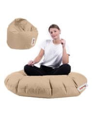 Atelier Del Sofa Garden Bean Bag, Iyzi 100 Cushion Pouf - Mink