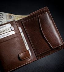 Rovicky Moška usnjena denarnica z RFID zaščito
