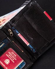 Peterson Velika, usnjena moška denarnica brez zaponke