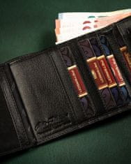 Peterson Velika, usnjena moška denarnica za kartice