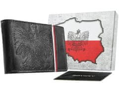 Inny Usnjena patriotska denarnica s poljskim grbom in zastavo