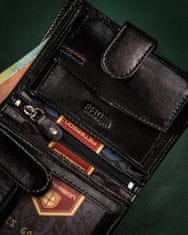 Peterson Darilni set: moška usnjena denarnica in obesek za ključe