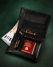 Peterson Usnjena moška denarnica z RFID sistemom