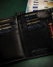Peterson Usnjena moška denarnica z RFID sistemom