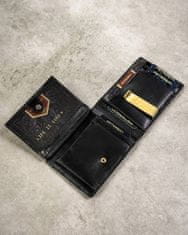 Peterson Darilni set: moška usnjena denarnica, etui in obesek za ključe