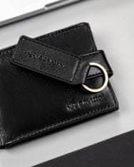 Rovicky Darilni set: moška usnjena denarnica in obesek za ključe