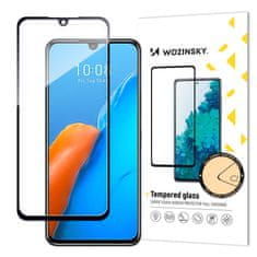 WOZINSKY 9H kaljeno steklo za celoten zaslon Infinix Note 12 Pro z okvirjem Case Friendly črno