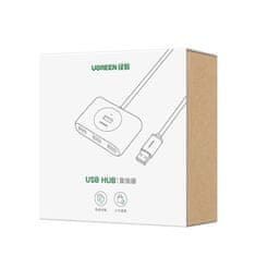 Ugreen Večnamenski razdelilnik vrat USB HUB - 4x USB 3.0 1m bela