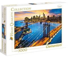 Clementoni Puzzle - New York, 3000 kosov