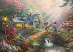 Schmidt Puzzle v pločevinasti škatli Mickey & Minnie 500 kosov