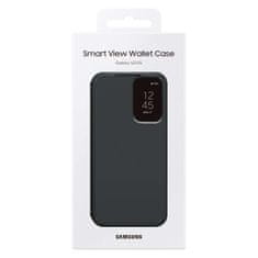 Samsung Originalni ovitek za Samsung Galaxy S23 FE Smart View Wallet card pocket black