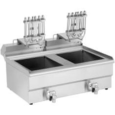 Royal Catering Dvojni cvrtnik 2 x 16 l 6000 W