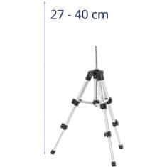 Miramarket Stativ stativ za fotoaparat križani laser 27-40 cm 1/4'' navoj