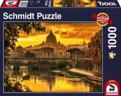 Schmidt Puzzle Zlata svetloba nad Rimom 1000 kosov