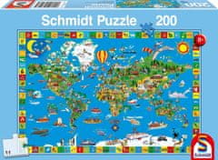 Schmidt Puzzle Tvoj neverjetni svet 200 kosov