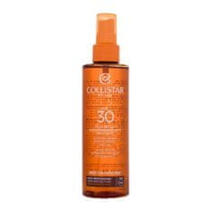 Collistar Supertanning Moisturizing Dry Oil SPF30 vodoodporno in vlažilno suho olje za sončenje 200 ml