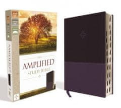 Amplified Study Bible, Leathersoft, Purple, Thumb Indexed